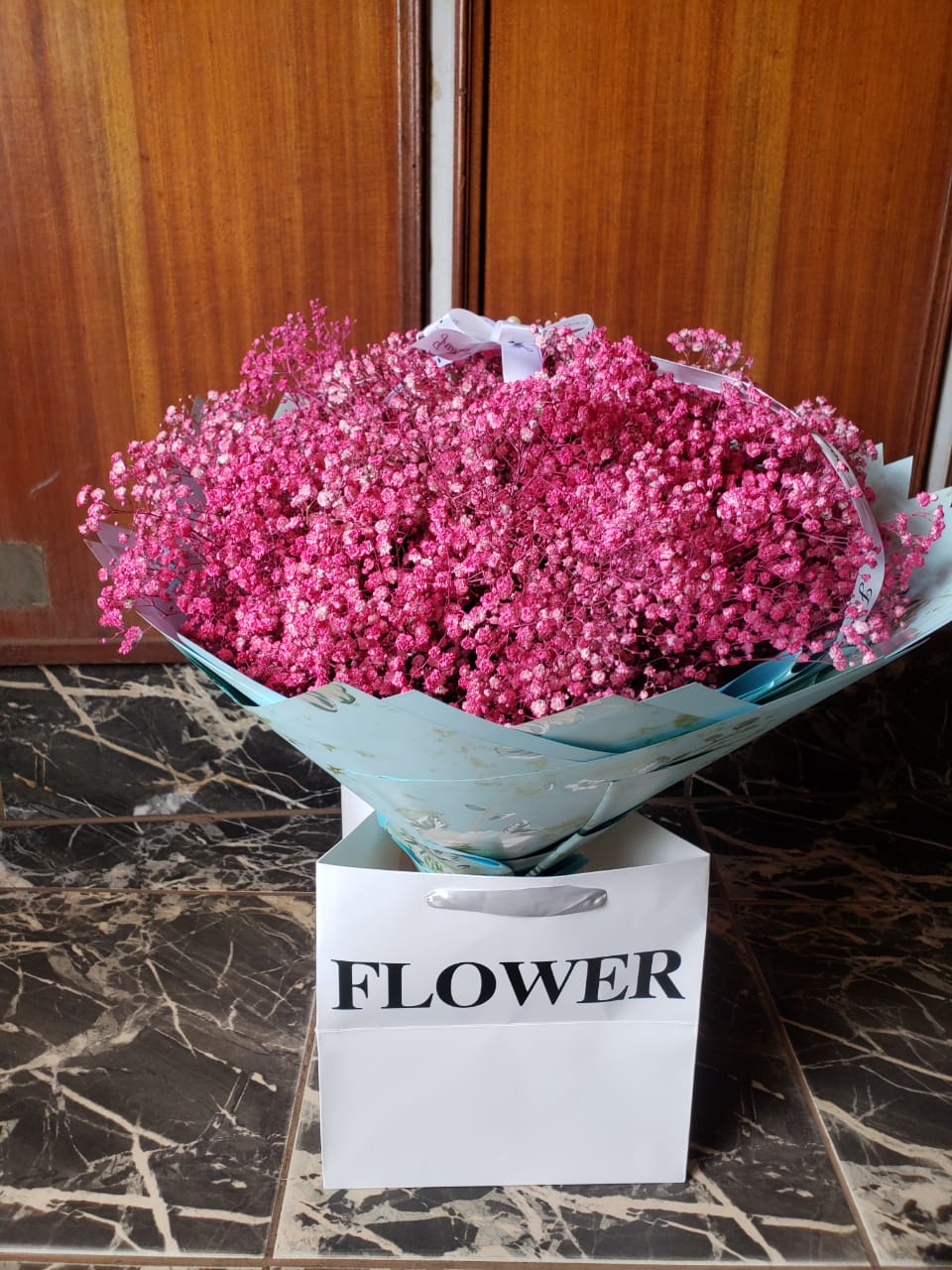 Pink flower bouquet